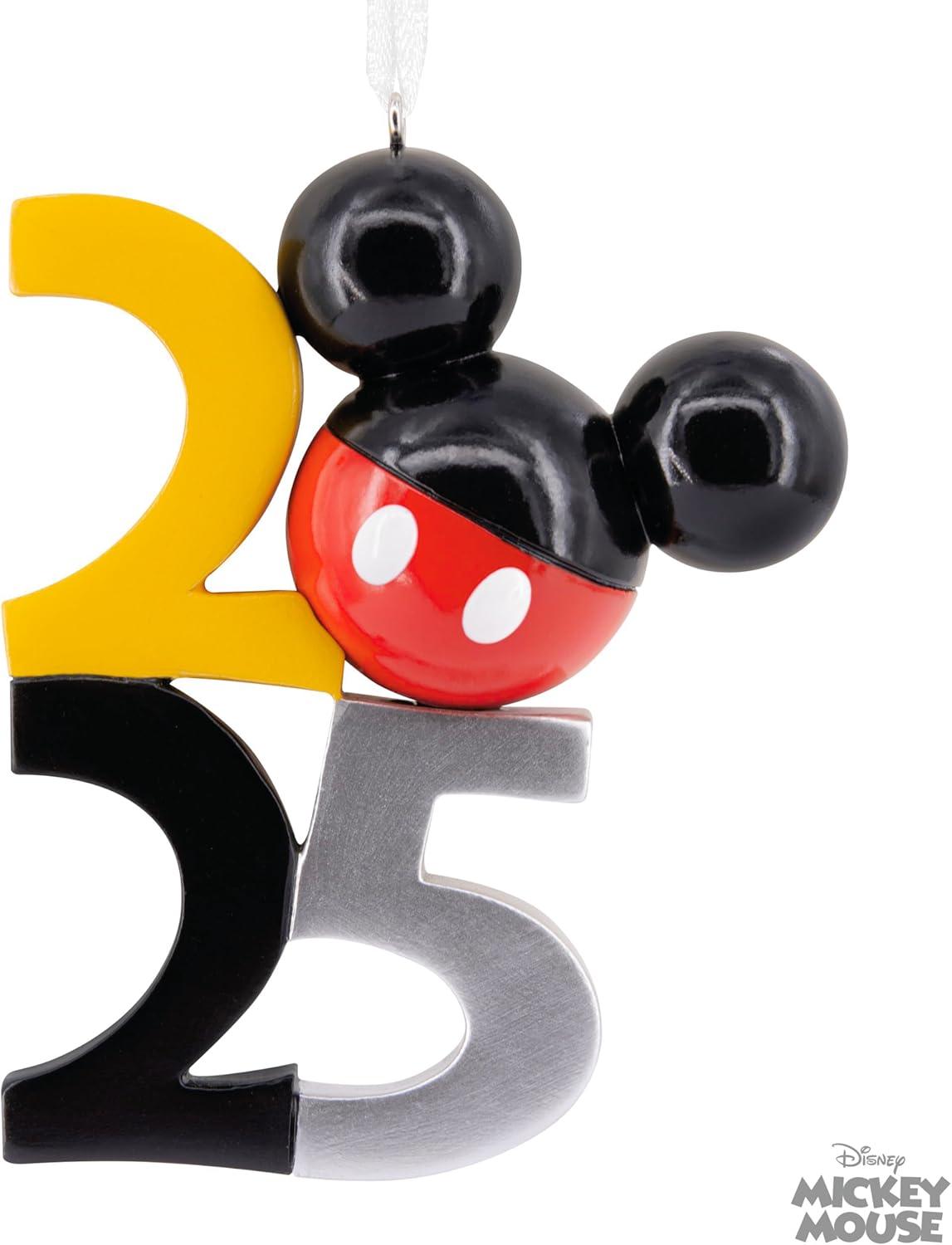 imageHallmark Disney Mickey Mouse Icon 2025 Christmas Ornament Gifts for Disney Fans