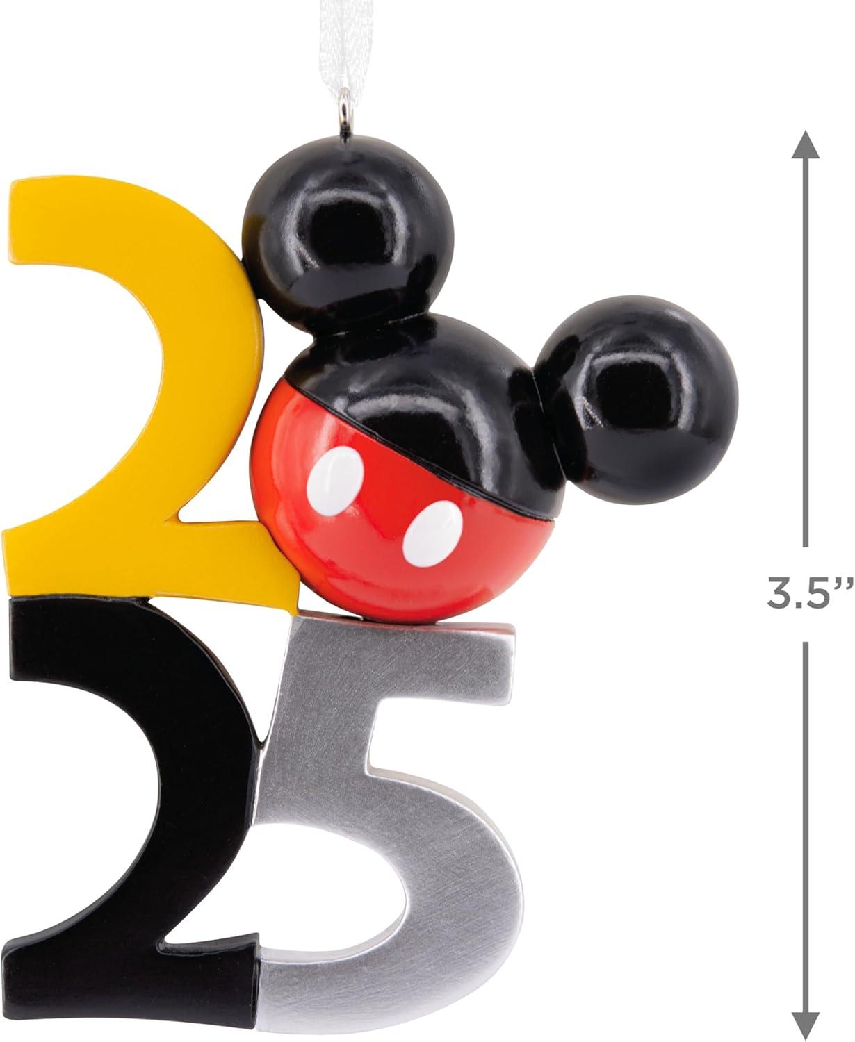 imageHallmark Disney Mickey Mouse Icon 2025 Christmas Ornament Gifts for Disney Fans