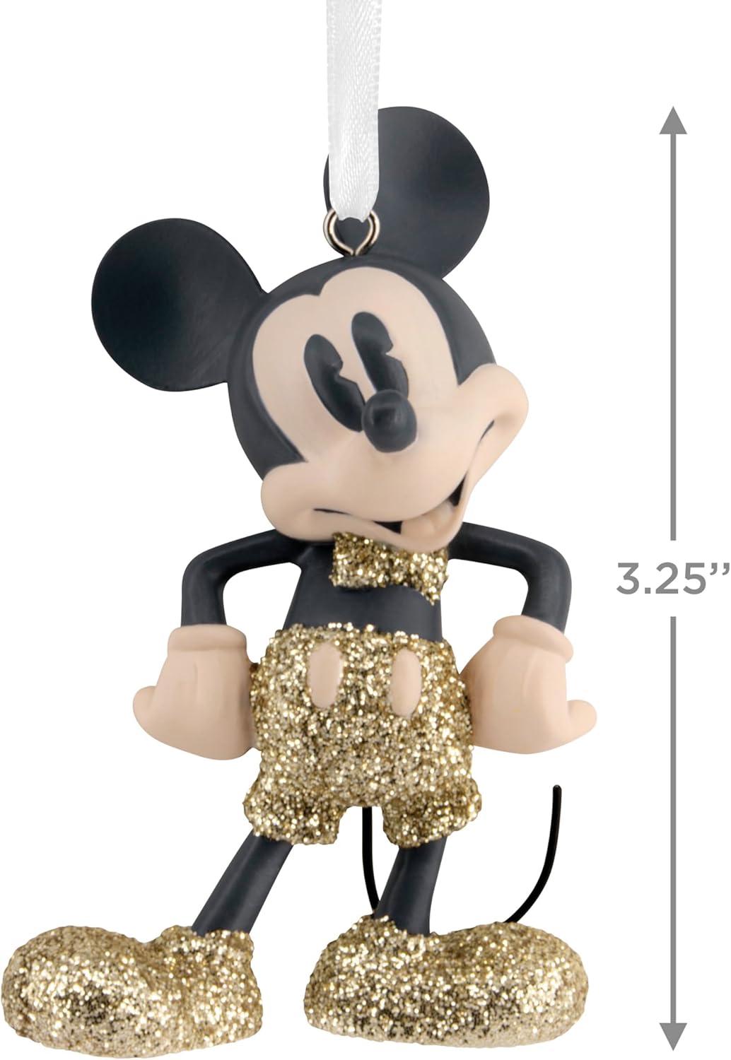 imageHallmark Disney Mickey Mouse Sparkling Christmas Ornament Gifts for Disney Fans