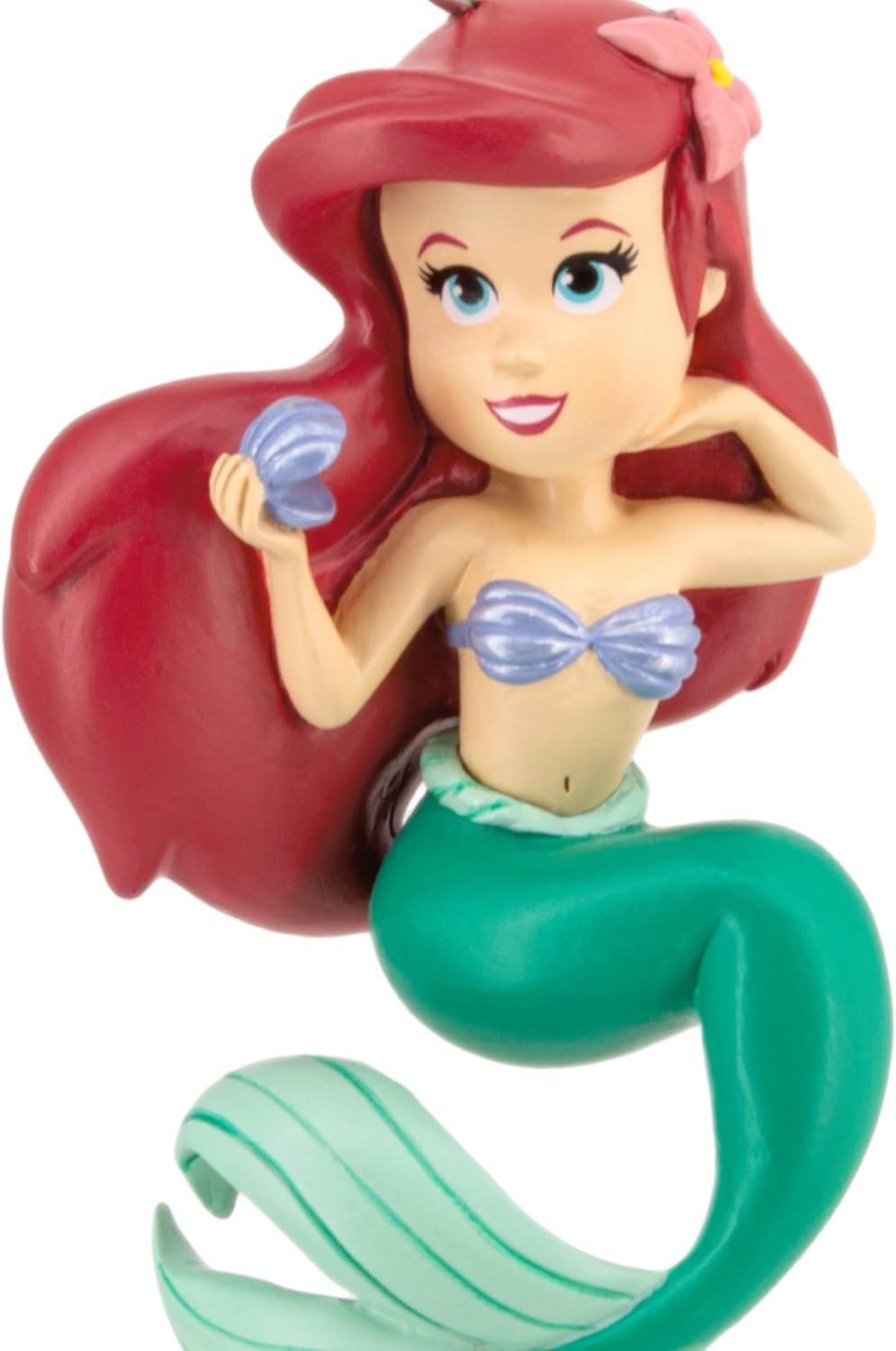 imageHallmark Disney Princess Ariel Stylized Christmas Ornament Gifts for Disney Fans