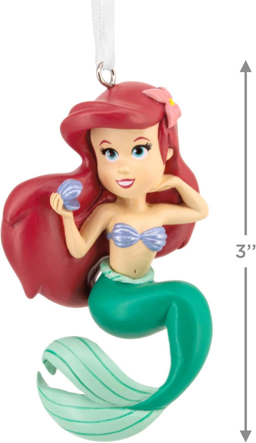imageHallmark Disney Princess Ariel Stylized Christmas Ornament Gifts for Disney Fans