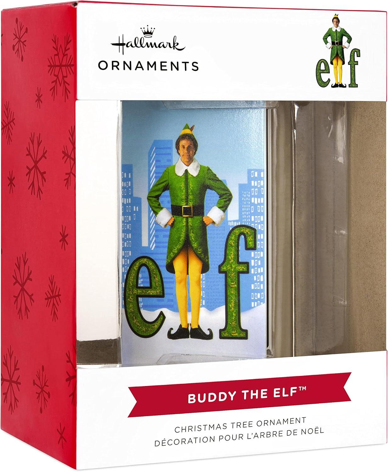 imageHallmark Elf Buddy The Elf Singing Christmas OrnamentElf Movie Retro Video Cassette
