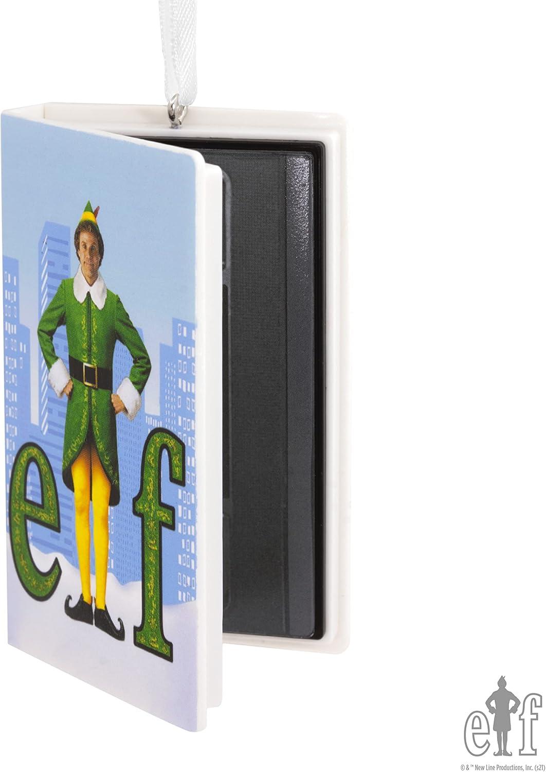 imageHallmark Elf Buddy The Elf Singing Christmas OrnamentElf Movie Retro Video Cassette