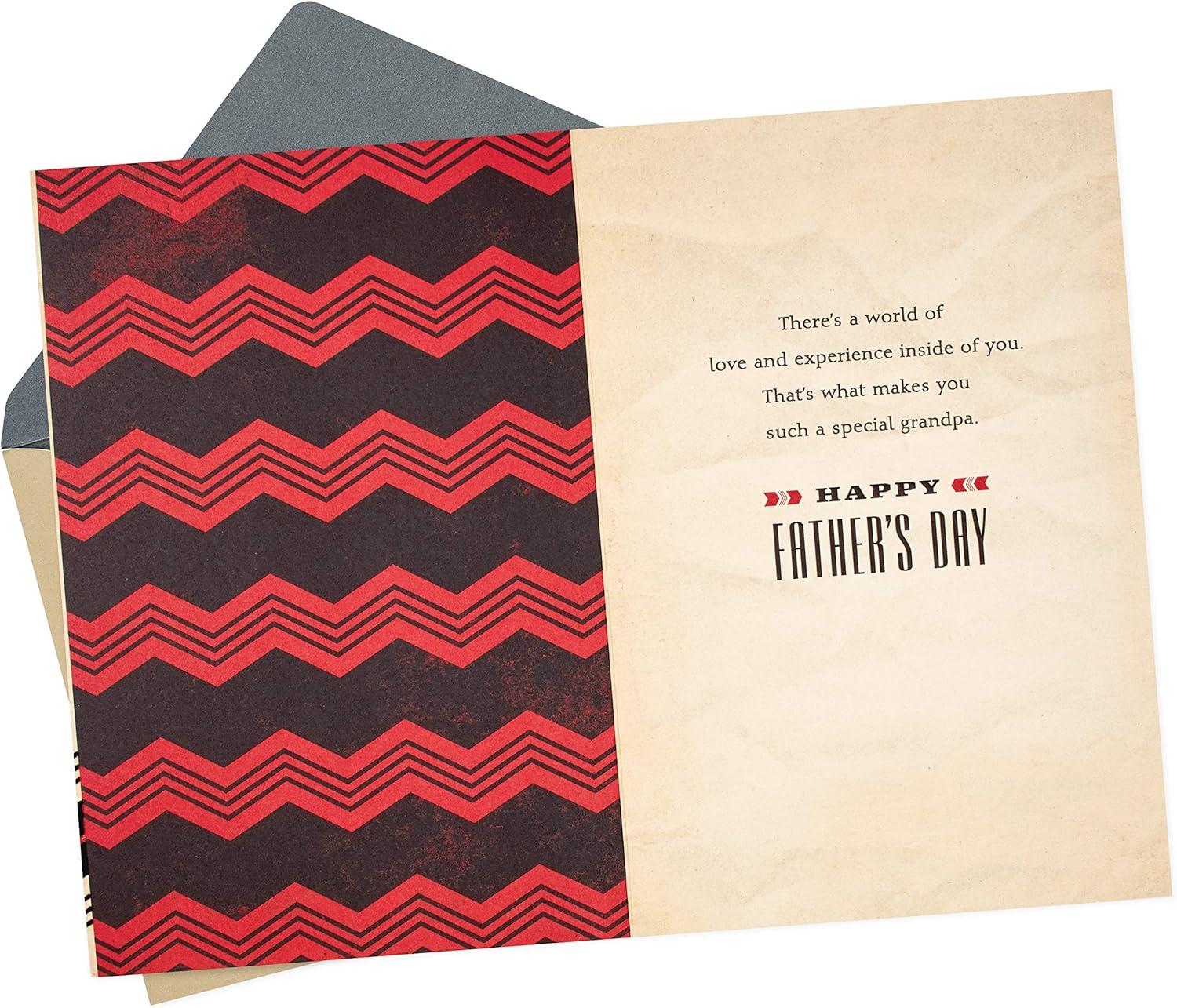 imageHallmark Fathers Day Card for Grandpa Mickey Mouse World of Love and Experience 599FFW9465Grandpa Mickey Mouse