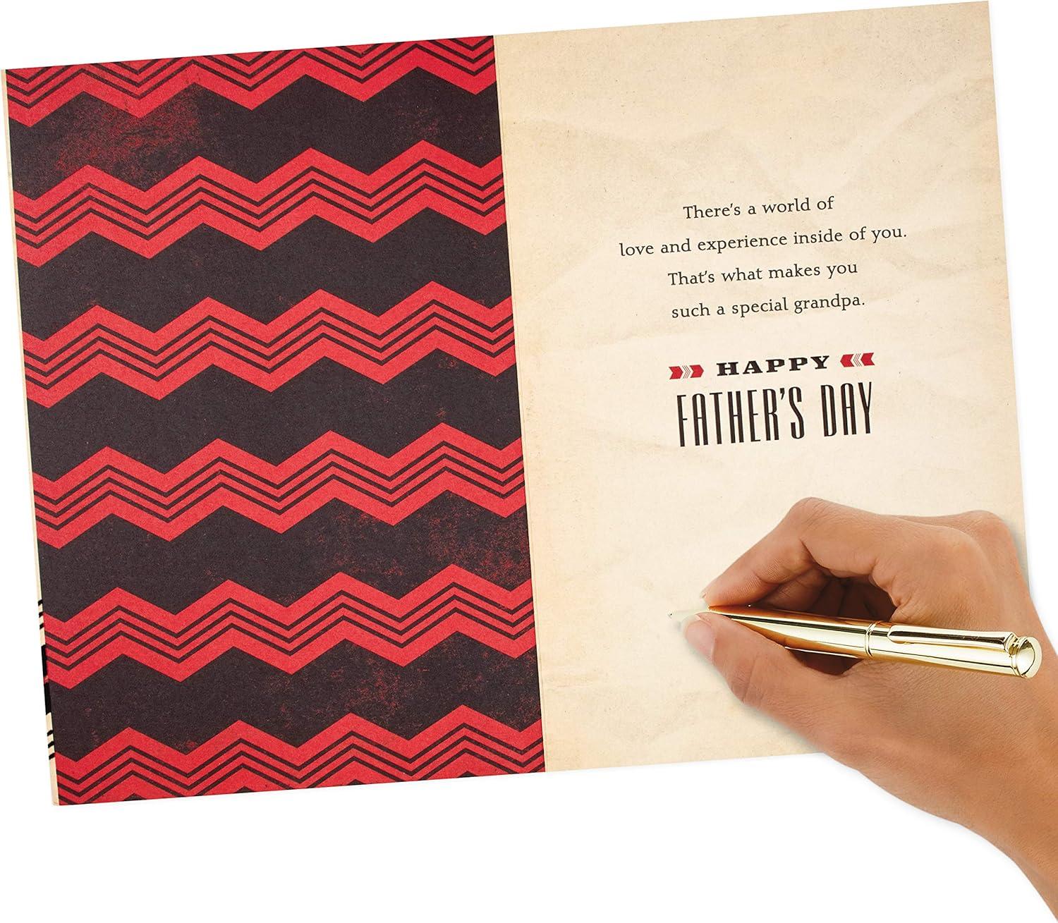 imageHallmark Fathers Day Card for Grandpa Mickey Mouse World of Love and Experience 599FFW9465Grandpa Mickey Mouse