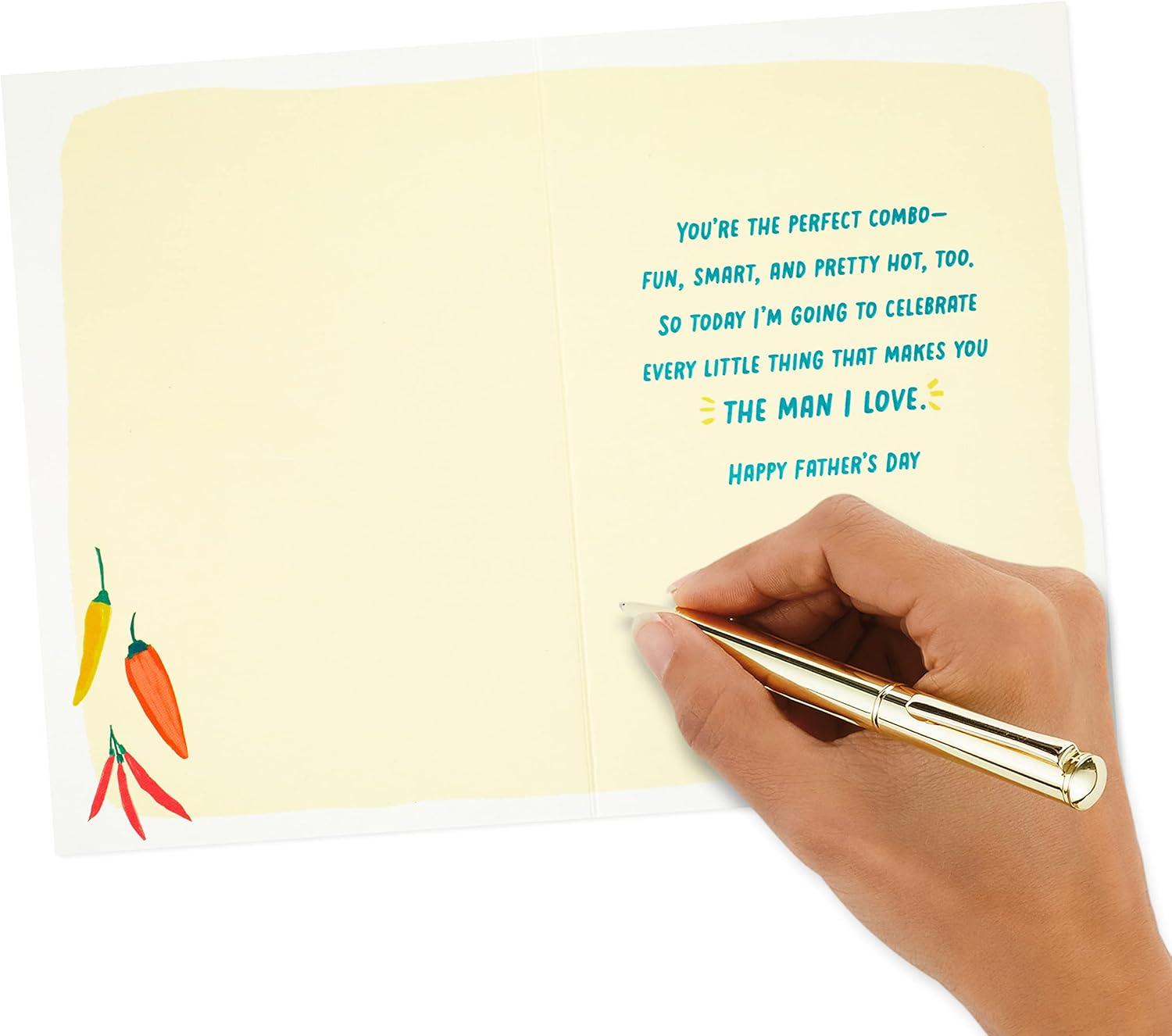 imageHallmark Fathers Day Card for Husband or Boyfriend One Hot Dad