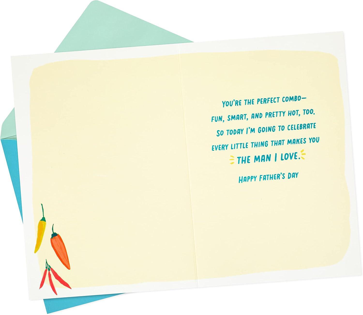 imageHallmark Fathers Day Card for Husband or Boyfriend One Hot Dad