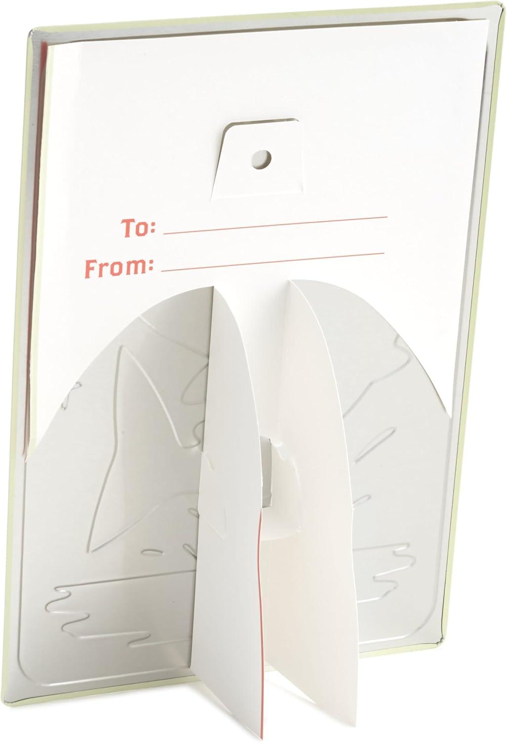 imageHallmark Fathers Day Card with Removable Tin Sign Gone Fishing