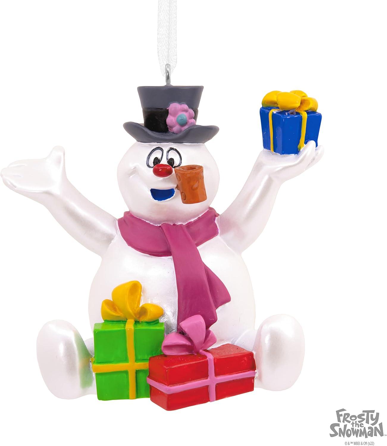 imageHallmark Frosty The Snowman with Presents Christmas OrnamentFrosty the Snowman