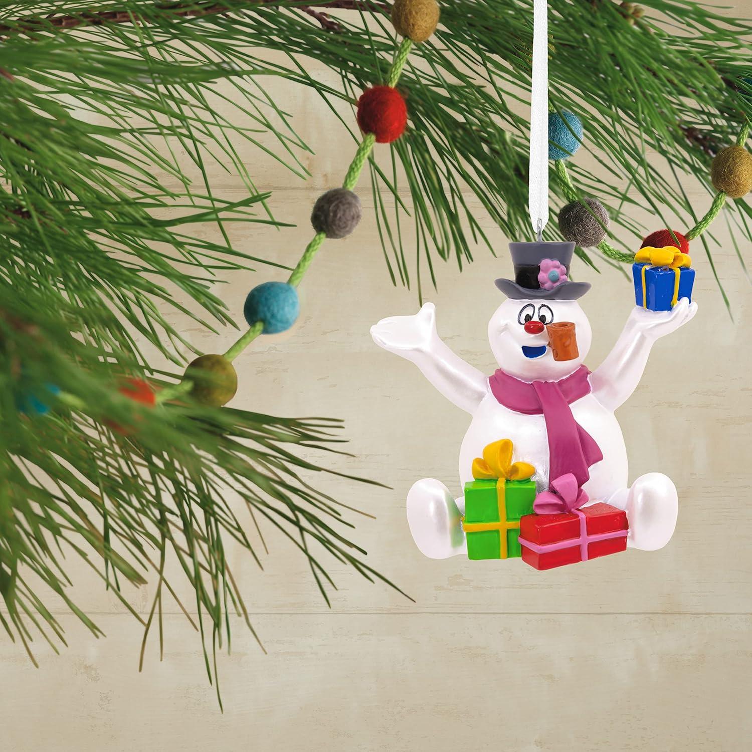 imageHallmark Frosty The Snowman with Presents Christmas OrnamentFrosty the Snowman