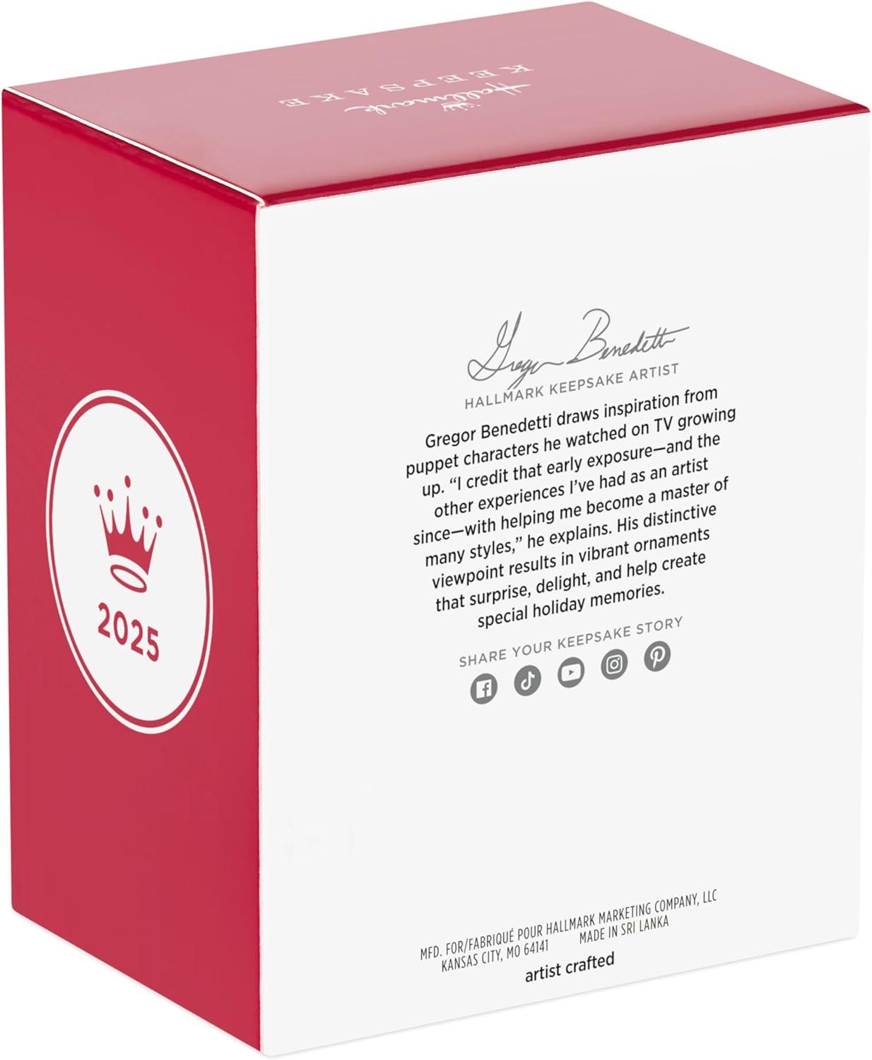 imageHallmark Keepsake Christmas Ornament 2024 Grandson Snowboarding Snowman 2024 Family Gifts2025 Mom  Me Penguins