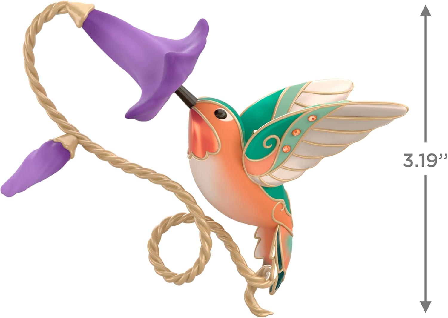 imageHallmark Keepsake Christmas Ornament 2024 The Beauty of Birds VioletGreen Swallow Gift for HerAllens Hummingbird