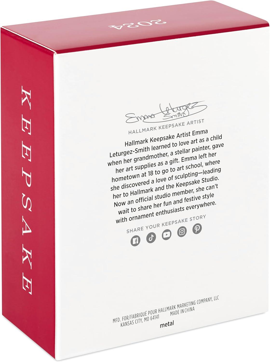 imageHallmark Keepsake Christmas Ornament 2024 The Beauty of Birds VioletGreen Swallow Gift for HerAllens Hummingbird