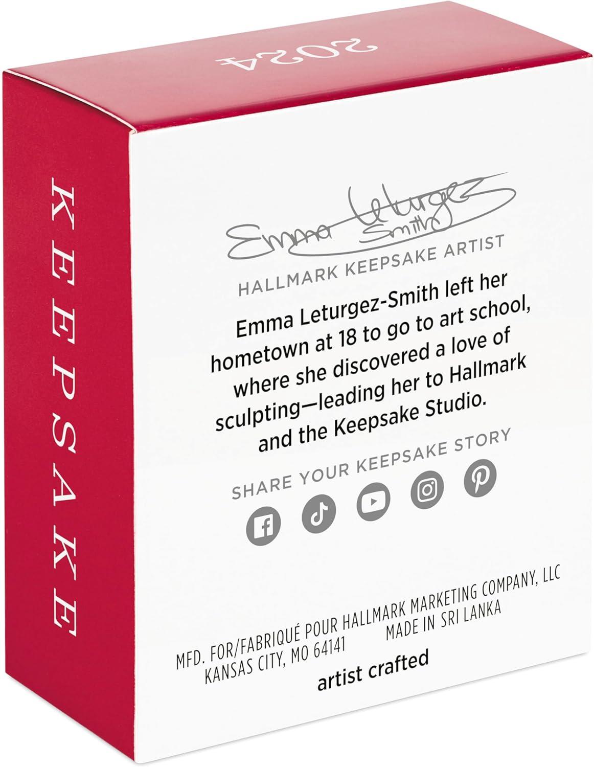 imageHallmark Keepsake Christmas Ornament 2024 The Beauty of Birds VioletGreen Swallow Gift for HerMini Stellers Jay