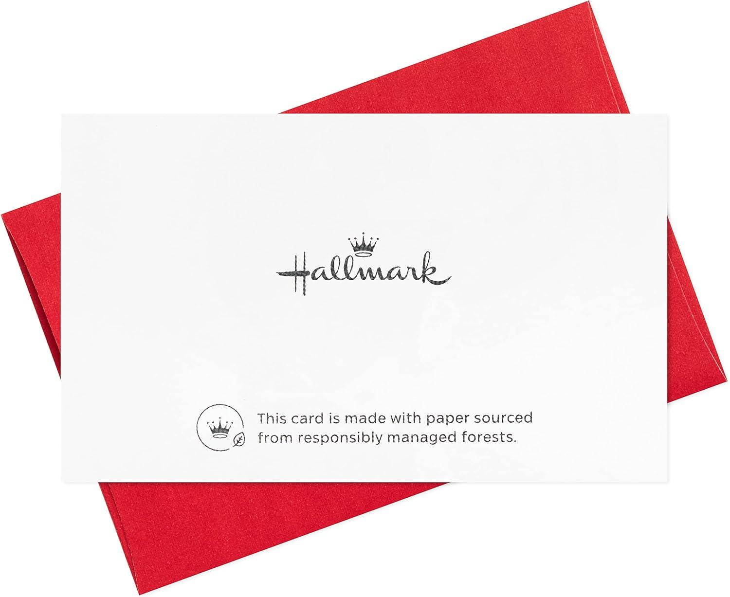 imageHallmark Mini Valentines Day Cards and Stickers for Kids School Dogs 32 Classroom Valentines with EnvelopesGnomes Folded Mini Valentines