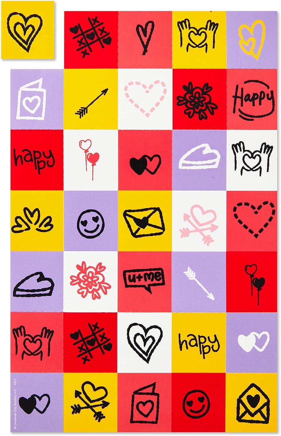 imageHallmark Minions Valentines Day Cards and Mailbox for Kids School Classroom Exchange 1 Box 32 Valentine Cards 35 Stickers 1 Teacher CardMinions