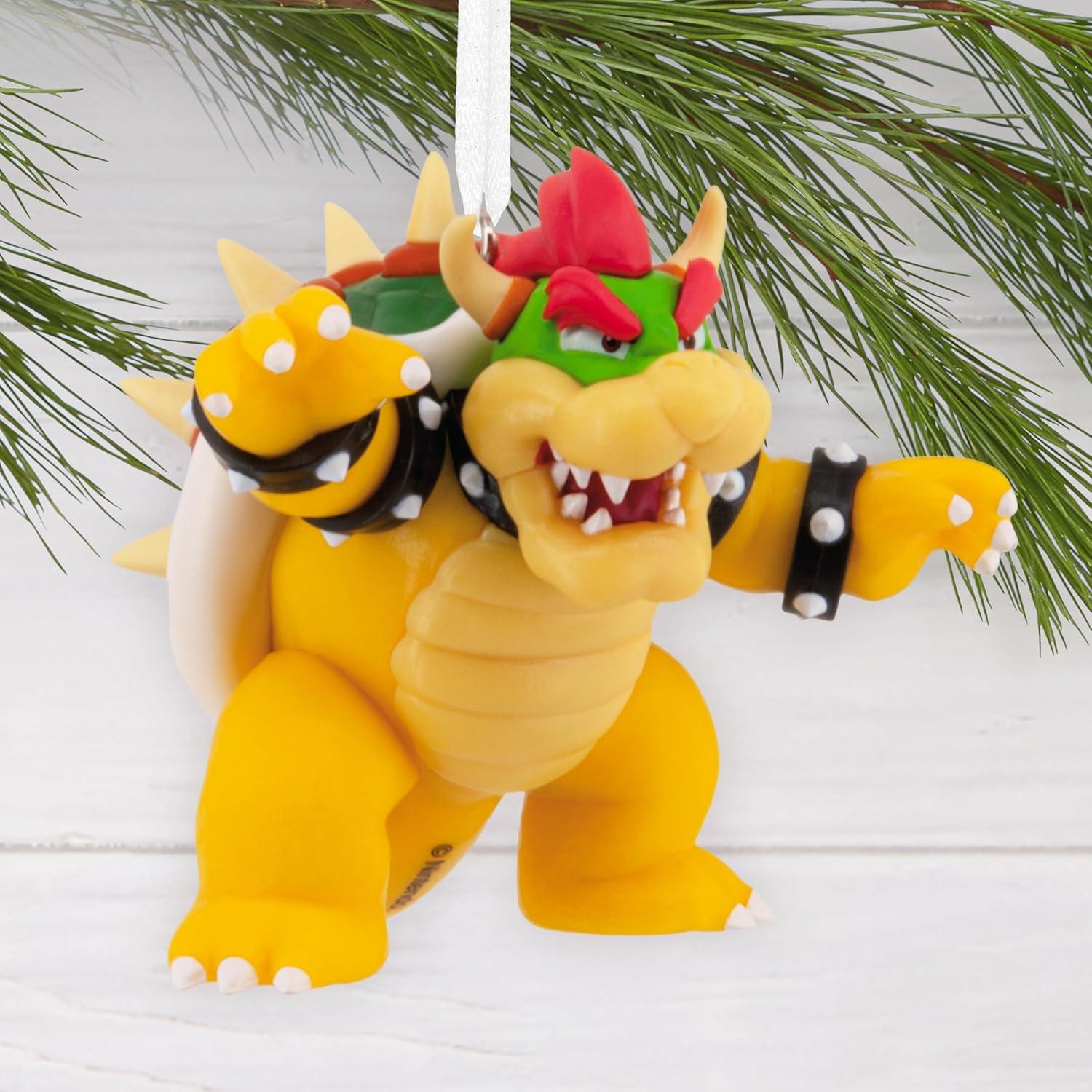 imageHallmark Nintendo Super Mario Bowser Christmas Ornament Gifts for Gamers