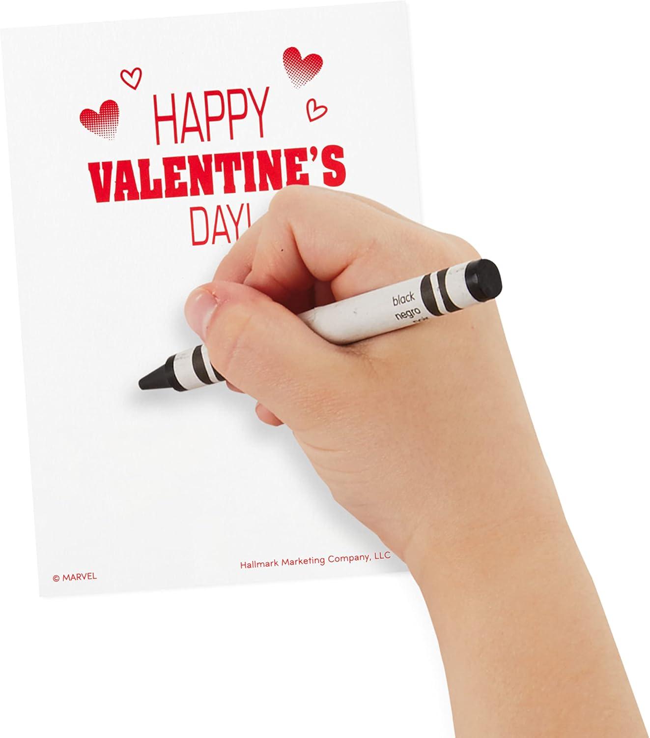 imageHallmark Peppa Pig Valentines Day Cards and Stickers for Kids School 24 Classroom Valentines with EnvelopesAvengers Valentines with Stickers