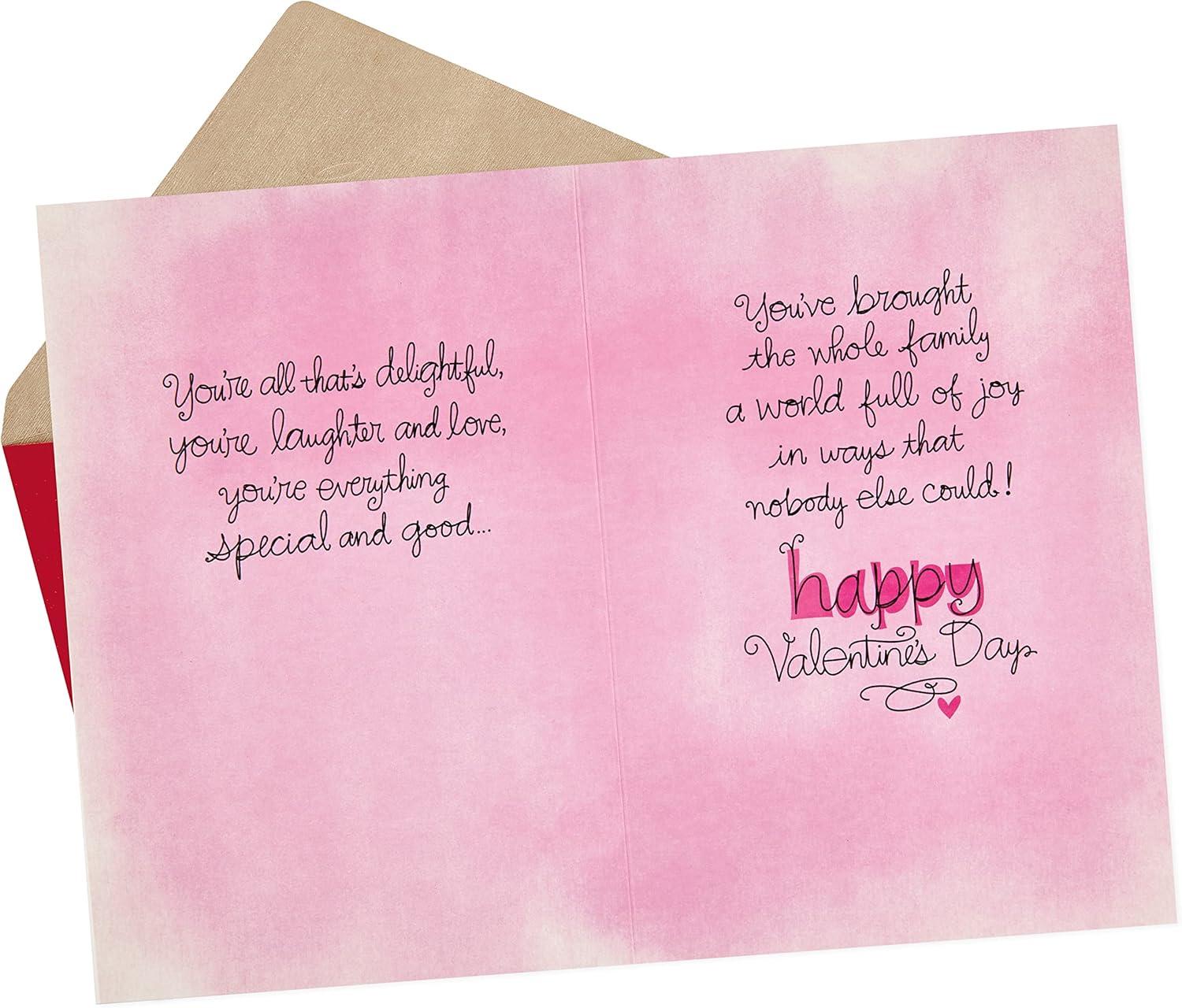 imageHallmark Valentines Day Card for Granddaughter Curly Lettering