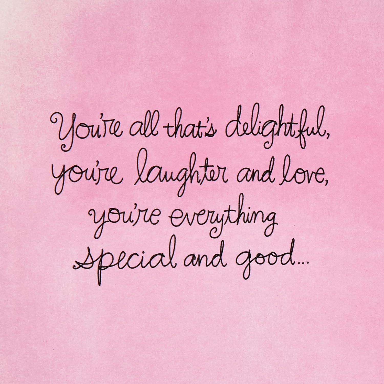 imageHallmark Valentines Day Card for Granddaughter Curly Lettering