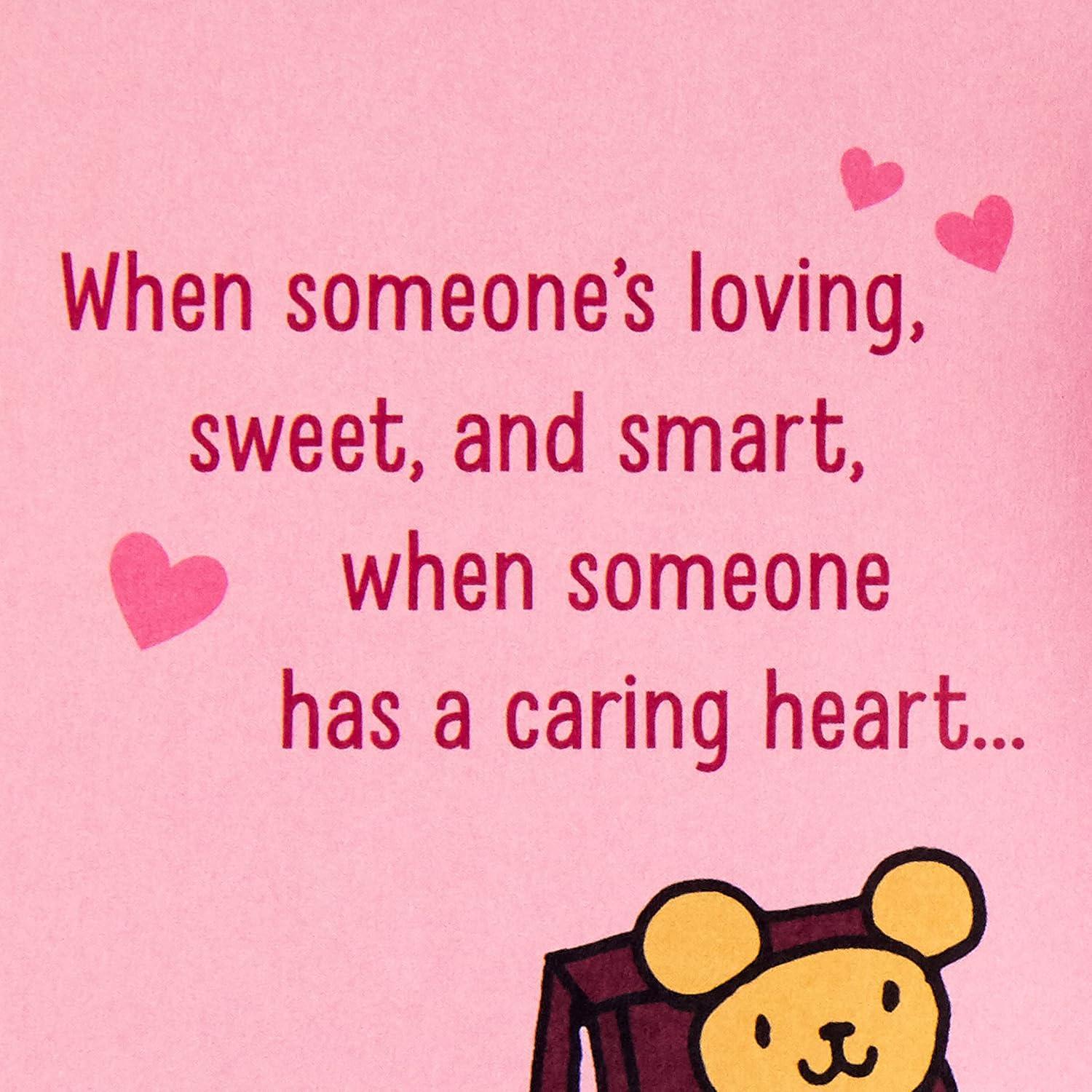 imageHallmark Valentines Day Card for Granddaughter Pop Up Honeycomb