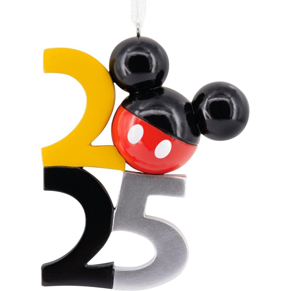 imageHallmark Disney Mickey Mouse Icon 2025 Christmas Ornament Gifts for Disney Fans