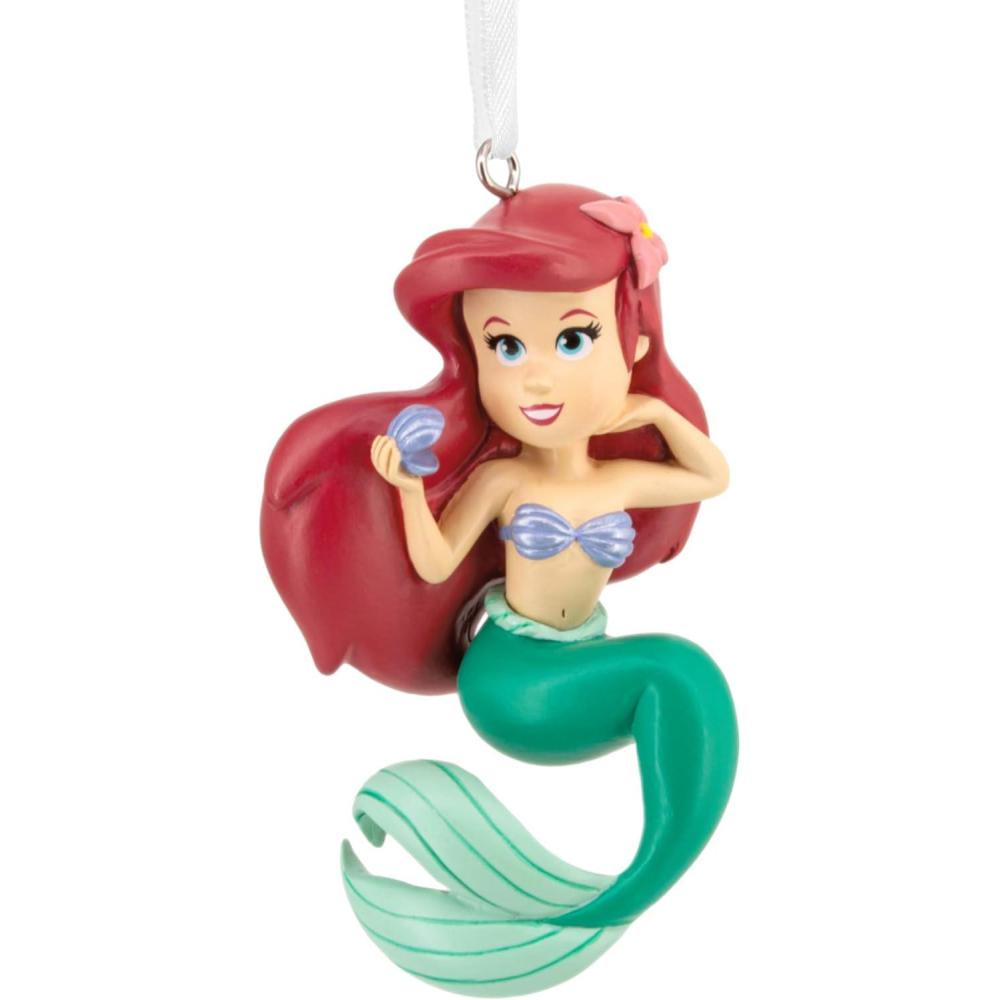 imageHallmark Disney Princess Ariel Stylized Christmas Ornament Gifts for Disney Fans