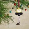 Hallmark A Christmas Story Leg Lamp Resin Christmas Ornament, 1.5 x 3.75 x 1.5 inches(Leg Lamp 2024)