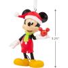 Hallmark Disney Mickey Mouse Holding Ornament Christmas Ornament(Mickey Holding Ornament)