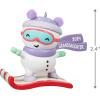 Hallmark Keepsake Christmas Ornament 2024, Grandson Snowboarding Snowman 2024, Family Gifts(2024 Granddaughter Snowboarding)