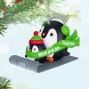 Hallmark Keepsake Christmas Ornament 2024, Grandson Snowboarding Snowman 2024, Family Gifts(2025 Mom & Me Penguins)
