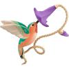 Hallmark Keepsake Christmas Ornament 2024, The Beauty of Birds Violet-Green Swallow, Gift for Her(Allen’s Hummingbird)