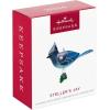 Hallmark Keepsake Christmas Ornament 2024, The Beauty of Birds Violet-Green Swallow, Gift for Her(Mini Steller’s Jay)