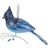 Hallmark Keepsake Christmas Ornament 2024, The Beauty of Birds Violet-Green Swallow, Gift for Her(Steller’s Jay)