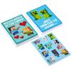 Hallmark Minecraft Valentines Day Cards and Stickers for Kids School (24 Classroom Valentines with Envelopes)