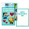 Hallmark Minecraft Valentines Day Cards and Stickers for Kids School (24 Classroom Valentines with Envelopes)