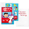 Hallmark Peppa Pig Valentines Day Cards and Stickers for Kids School (24 Classroom Valentines with Envelopes)(Peanuts Valentines with Stickers)