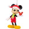 Hallmark Disney Mickey Mouse Holding Ornament Christmas Ornament(Mickey Holding Ornament)