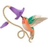 Hallmark Keepsake Christmas Ornament 2024, The Beauty of Birds Violet-Green Swallow, Gift for Her(Allen’s Hummingbird)