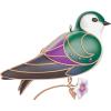 Hallmark Keepsake Christmas Ornament 2024, The Beauty of Birds Violet-Green Swallow, Gift for Her(Violet-Green Swallow)