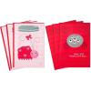 Hallmark Valentines Day Cards Assortment, Puppy and Kitten (6 Valentine’s Day Cards with Envelopes)(Ladybug and Spider)