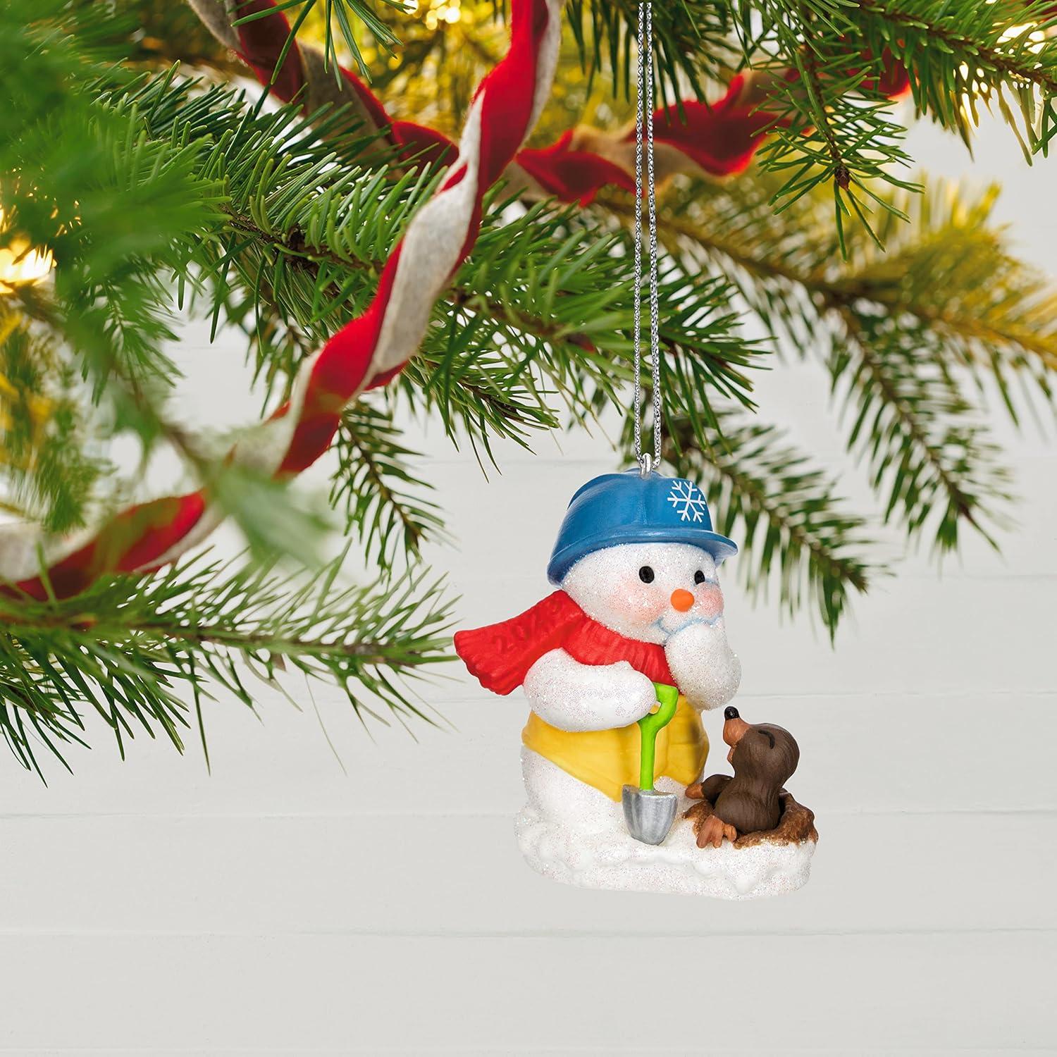 imageHallmark Keepsake Christmas Ornament 2024 Snow Buddies 2024 Snowman Collectors Gifts2023 Snow Buddies