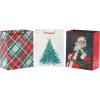 3 Large Christmas Gift Bags with Handles
