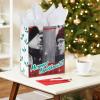 Hallmark A Christmas Story 13″ Large Christmas Gift Bag with Tissue Paper (Merwwy Chwithmuth) for Kids, Grandchildren, Fans