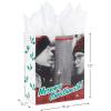 Hallmark A Christmas Story 13″ Large Christmas Gift Bag with Tissue Paper (Merwwy Chwithmuth) for Kids, Grandchildren, Fans