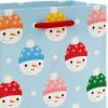 Hallmark Christmas Gift Bag Assortment (8 Bags: 2 Small 5″, 3 Medium 8″, 3 Large 11″) Pink, Mint Green, Red, Blue, Yellow, “Merry Everything,” “Let It Snow,” “Happy Bright,” Penguins, Snowmen, Santa