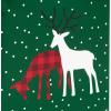 Hallmark Image Arts 8″ Medium Christmas Gift Bags (8 Red and Green Bags: Plaid, Snowflake, Joy, Deer) for Teachers, Coworkers, Family