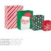 Hallmark Image Arts Assorted Holiday Gift Bag Bundle (16 Bags: 6 Small 5″, 6 Medium 8″, 2 Large 11″, 2 XL 14″) Red and Green, Santa, Stripes, Polka Dots, Snowmen, Snowflakes