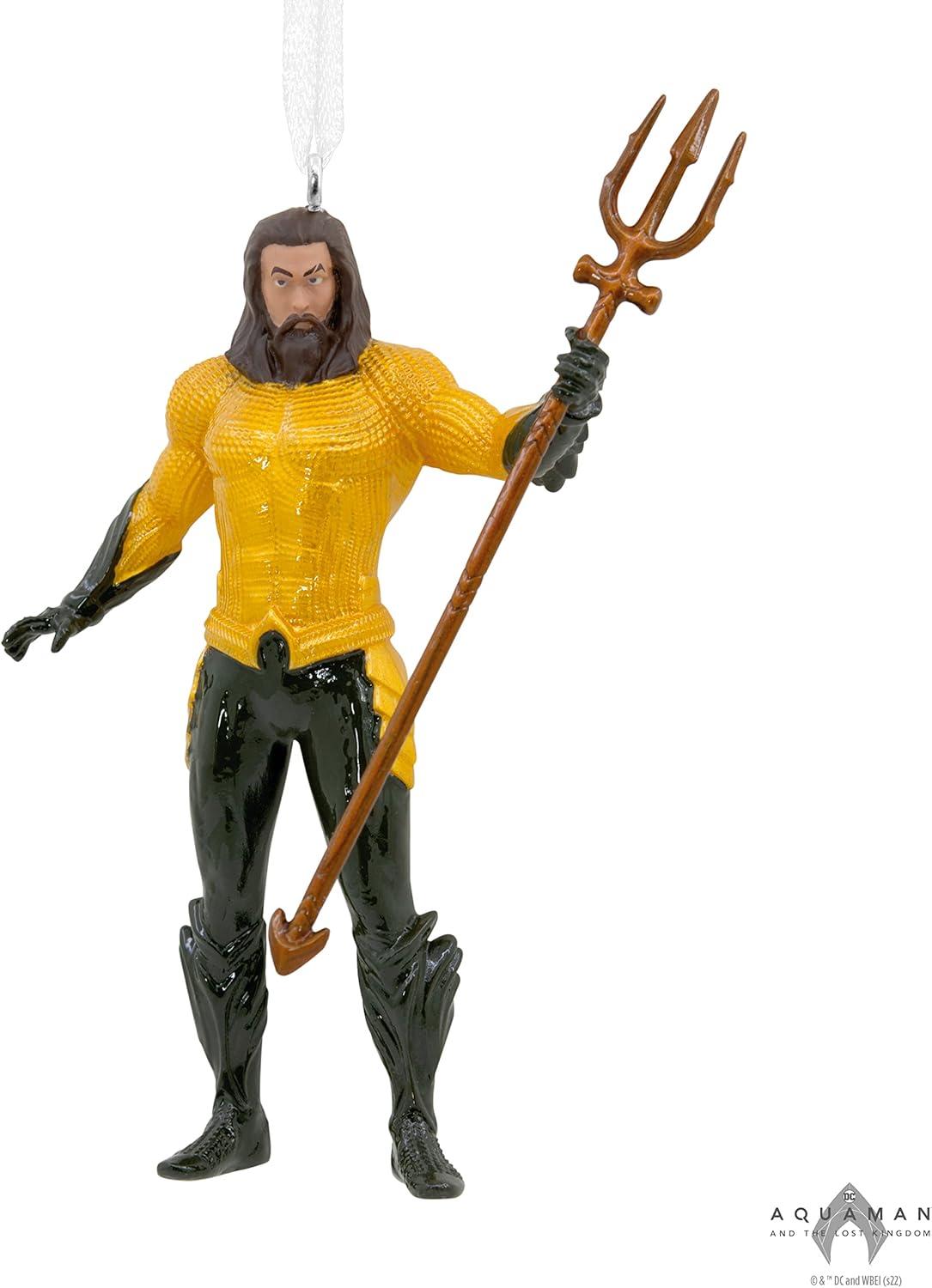 imageHallmark DC Aquaman and the Lost Kingdom Aquaman Christmas OrnamentAquaman