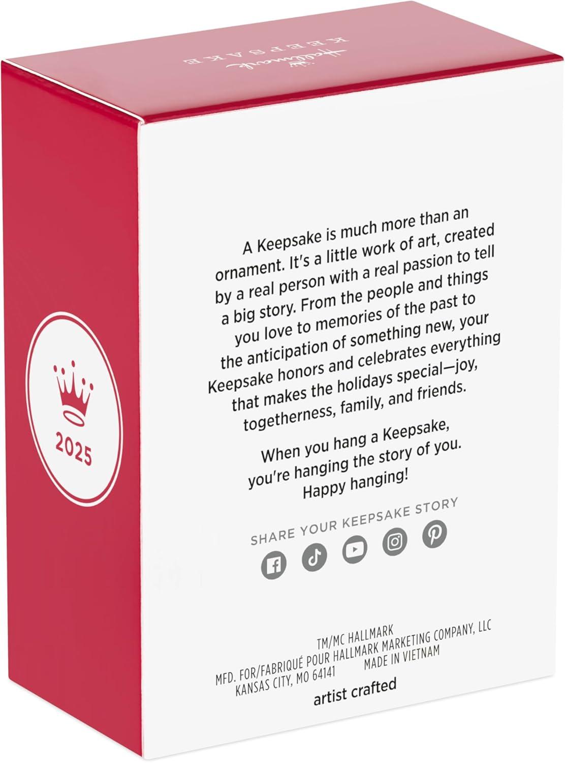 imageHallmark Keepsake Christmas Ornaments 2023 Looney Tunes Wile E Coyote as Batman Set of 2 Looney Tunes GiftsBugs Bunny